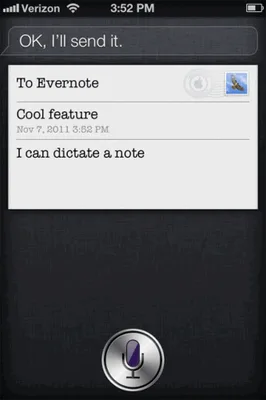Evernote Siri ile nasıl kullanılır?