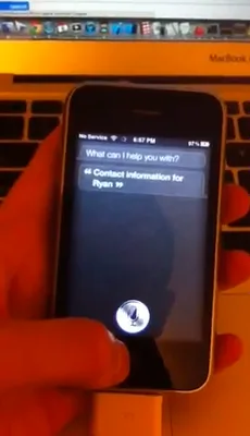 Siri iPhone 3GS’te de çalıştırıldı – Video
