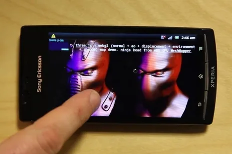 Sony Ericsson’un Android 2.3 güncellemesinde WebGL desteği de gizli – Video