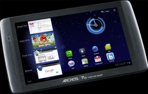 Archos’tan Android 3.2 Honeycomb tableti: Archos 70b