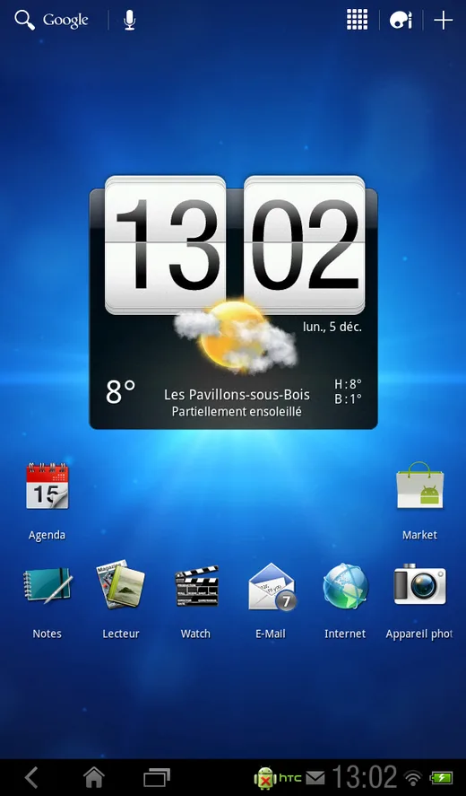 htc-flyer-android-3-2-homescreen HTC Flyer için Android 3.2 Honeycomb güncellemesi dağıtılmaya başlandı