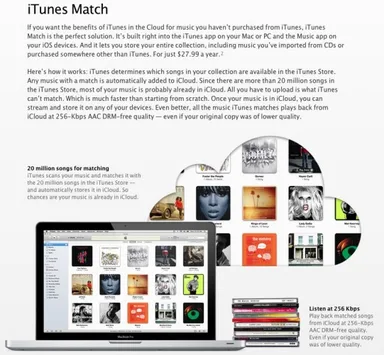 Apple iTunes Match’i tüm dünyada kullanıma açtı, Türkiye yine mahrum kaldı