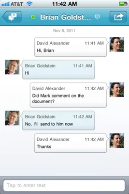 Microsoft’tan iPad ve iPhone için Lync 2010 uygulamaları – Galeri