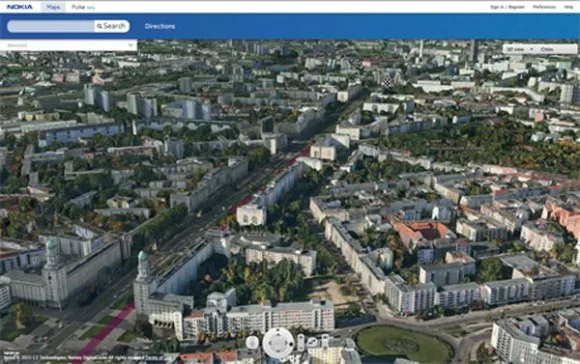 nokia-maps-3d-081211 Nokia Haritalar 3D servisine navigasyon ve paylaşma yetenekleri eklendi