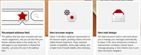Opera 11.60 yenilenmiş bir adres çubuğuyla birlikte geldi