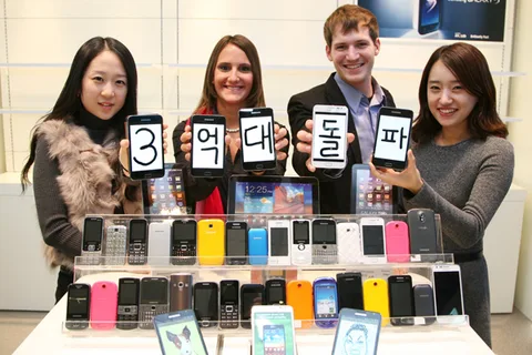 Samsung 2011’de 300 milyonuncu cep telefonunun sevkiyatını yaptı