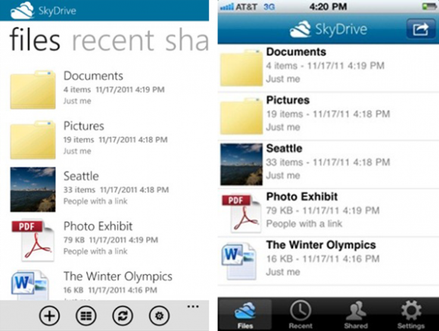 SkyDrive’ın iOS ve Windows Phone uygulamaları yayınlandı – Video