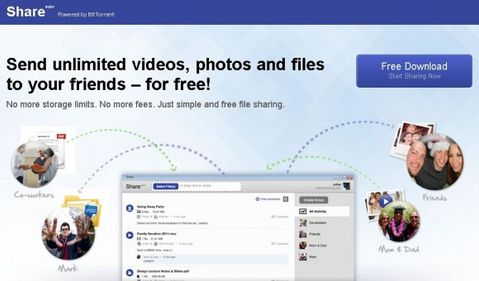 BitTorrent Share servisiyle noktadan noktaya dosya paylaşımına bulut desteği getirdi
