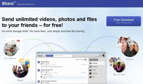BitTorrent Share servisiyle noktadan noktaya dosya paylaşımına bulut desteği getirdi