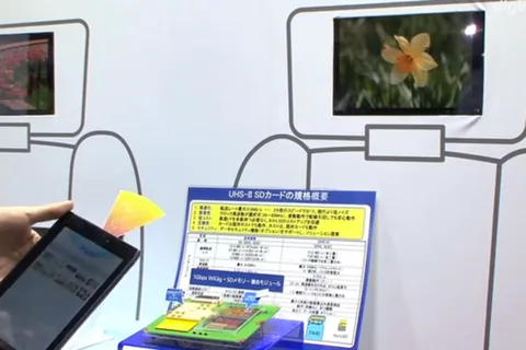 Panasonic’ten kısa mesafede hızlı veri transferine izin verecek WiGig SD kart – Video