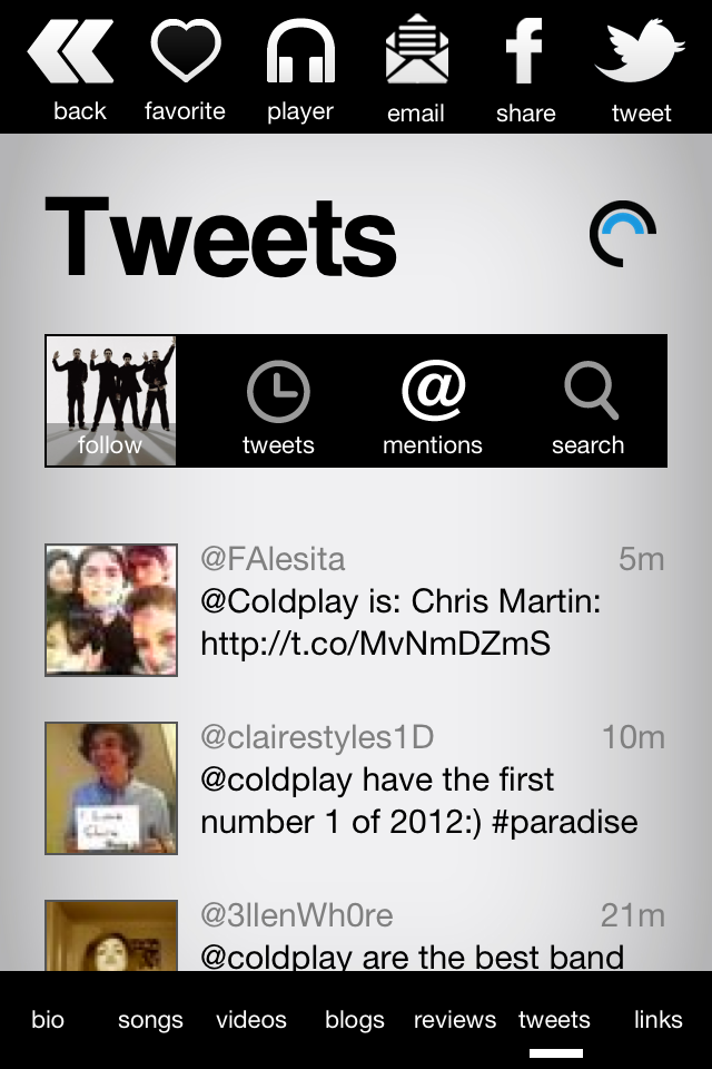 Twitter ve The Echo Nest müzik uygulamalarına tweet eklemek için işbirliğine gitti