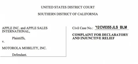 Apple Motorola’ya Qualcomm lisansları nedeniyle dava açtı