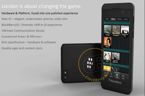 BlackBerry 10 ile çalışacak London’ın tasarımı güncellendi