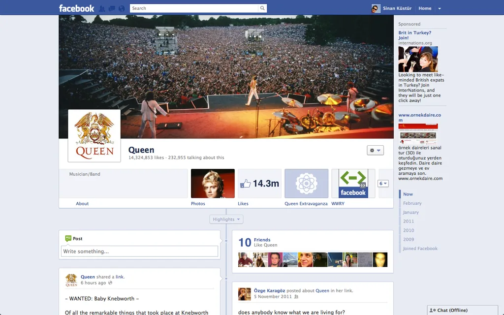 Facebook Zaman Tüneli’ni Sayfalar için de aktif hale getirdi