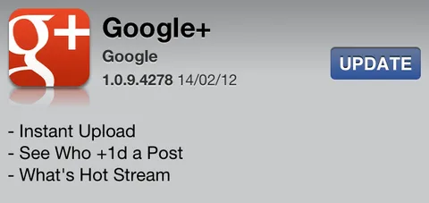 Google+ iOS uygulaması ve web sitesinde yenilikler