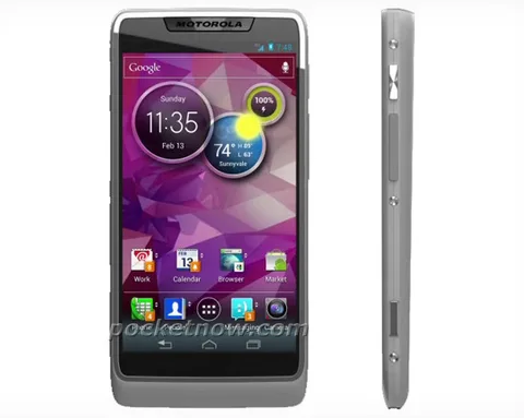 Motorola’nın Medfield tabanlı Android 4.0 telefonu yüzünü gösterdi