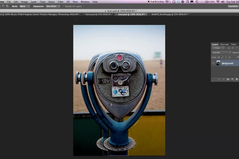Adobe Photoshop CS6’nın obje hareket ettirme/genişletme işlevini gösterdi – Video