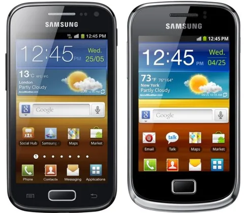 Samsung Galaxy Ace 2 ve Galaxy Mini 2 resmiyet kazandı