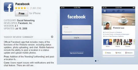 Yahoo iPhone ve Android uygulamaları için arama servisi sunmaya başladı
