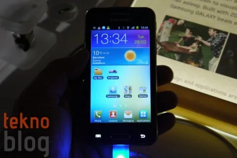 Samsung Galaxy Beam Ön İnceleme