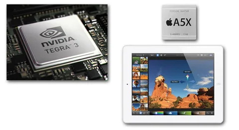 Apple A5X ile Nvidia Tegra 3’ün benchmark sonuçları karşılaştırıldı
