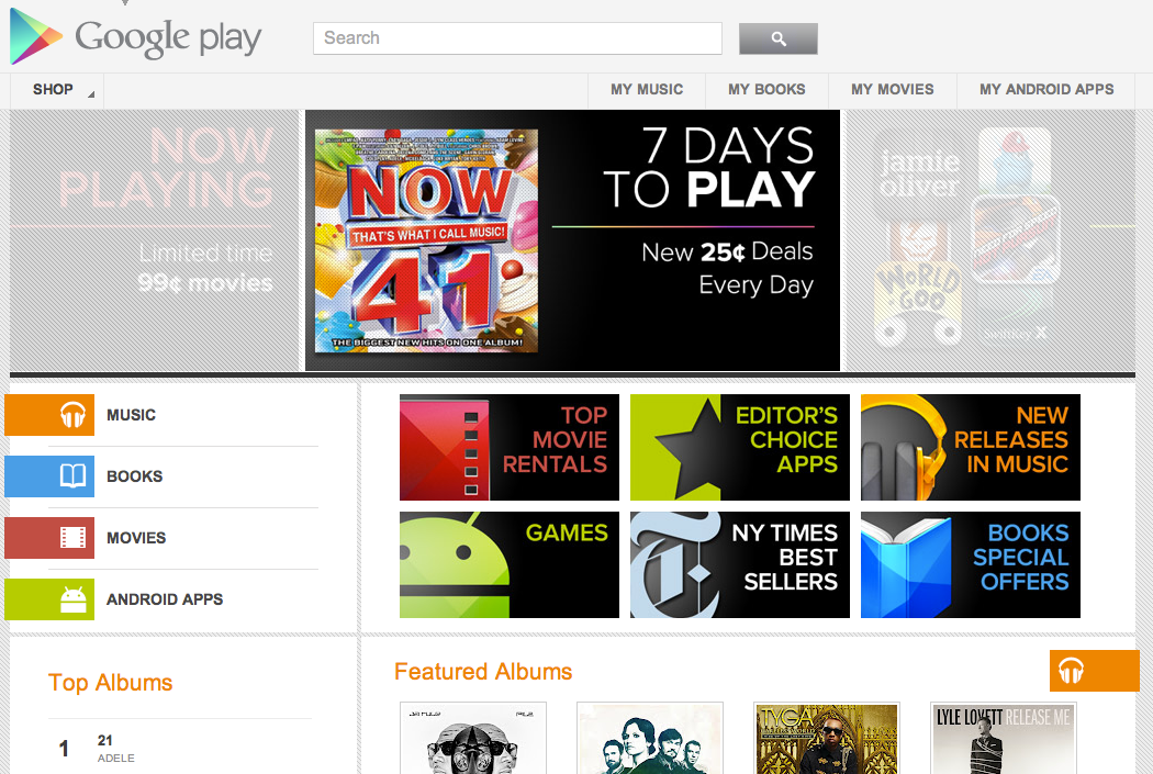 Elveda Android Market, merhaba Google Play – Video