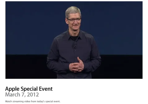 Yeni iPad’in tanıtım toplantısının videosu yayınlandı