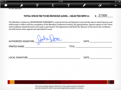 Adobe Reader iOS ve Android uygulamasına elektronik imza ve el yazısı desteği