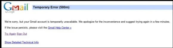 Gmail e-posta servisinde meydana gelen kesinti kullanıcıların sadece yüzde 2’sini etkiledi