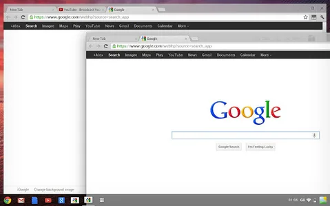 Google Chrome OS’e Aura kullanıcı arayüzüyle Windows ve Mac’ten alıntılar