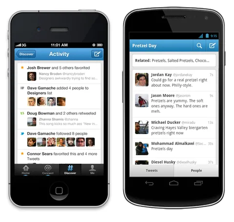 Twitter iOS ve Android uygulamalarını güncelledi, arama ve Keşfet özelliklerini zenginleştirdi
