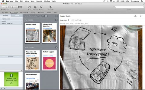 Mac için Evernote uygulaması kart görünümü ve ekleri aktarma yetenekleri kazandı