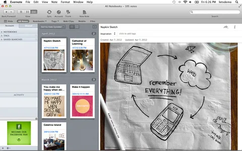Mac için Evernote uygulaması kart görünümü ve ekleri aktarma yetenekleri kazandı