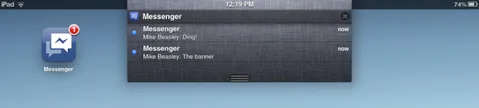 Facebook Messenger uygulamasına video sohbet özelliği ve iPad versiyonu yolda