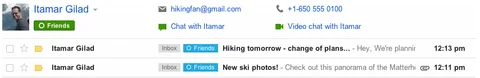Gmail arama sonuçlarında daha fazla bilgi sunmaya başladı