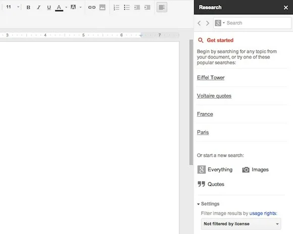 google-docs-arastirma-160512 Google Docs’a yeni bir Araştırma aracı eklendi