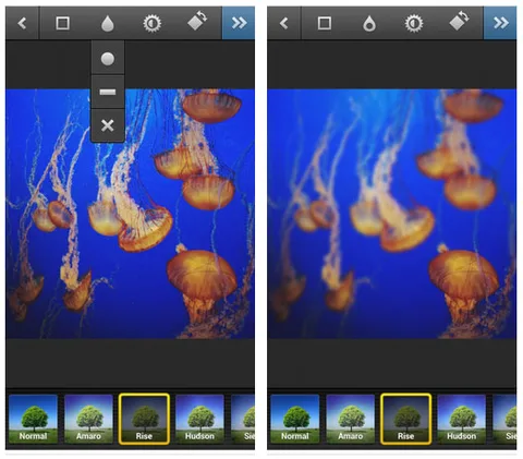 Instagram Android uygulamasına tilt-shift efekti eklendi