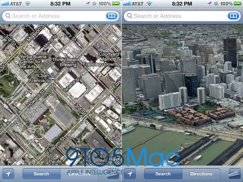 Apple iOS 6’da Google Haritalar yerine üç boyut destekli kendi haritalandırma sistemini kullanacak