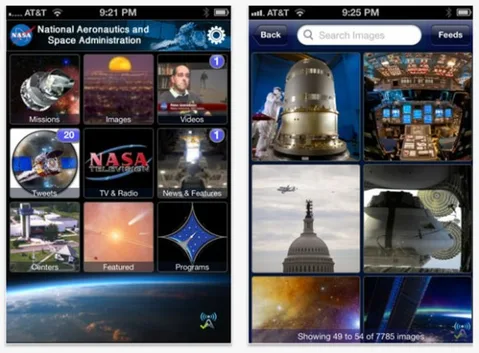 NASA’nın iPhone uygulaması güncellendi, yeni özellikler eklendi