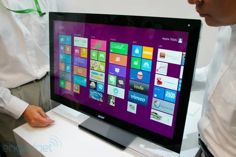 Acer Windows 8 monitör bilgisayarları Aspire 7600U ve 5600U’yu Computex 2012’de tanıttı