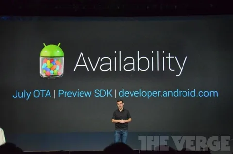 Android 4.1 Jelly Bean temmuz ortasında Galaxy Nexus, Nexus S ve Motorola Xoom için gelecek