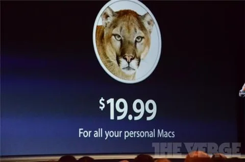 Apple OS X 10.8 Mountain Lion’ı gelecek ay 19.99 dolardan dağıtacak