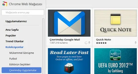 Google geleceği çevrimdışı Chrome uygulamalarında görüyor