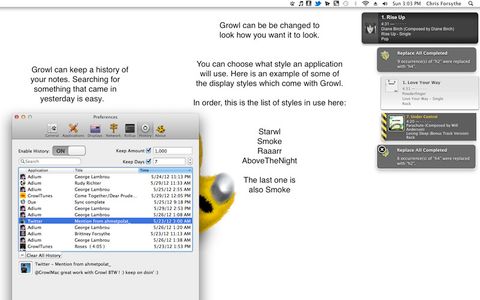 Bildirim uygulaması Growl 1.4 güncellemesiyle Mac App Store’da