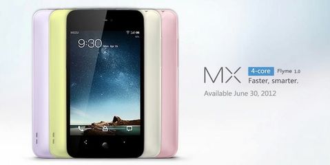 Android 4.0 işletim sistemli Meizu MX Quad-core 30 Haziran’da piyasaya çıkıyor