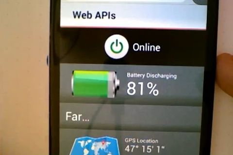 Mozilla WebAPI projesiyle telefonun sensörlerine nasıl erişildiğini gösteriyor – Video