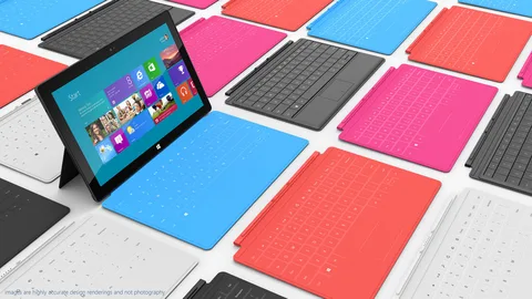 Microsoft Surface için klavyeli Touch ve Type kapakları tanıttı