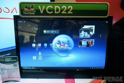 ViewSonic’ten 22 inç’lik masaüstü Android tableti: Android Smart Display VCD22