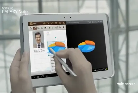 Samsung Galaxy Note 10.1’in yeni reklamı yayınlanmaya başladı