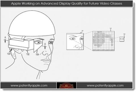 Apple video gözlüklerde yüksek çözünürlüklü ekran için patent başvurusu yaptı